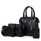 Disponível exclusivamente em conjunto de 🔥4 peças. Bolsa de senhora em couro. 2026